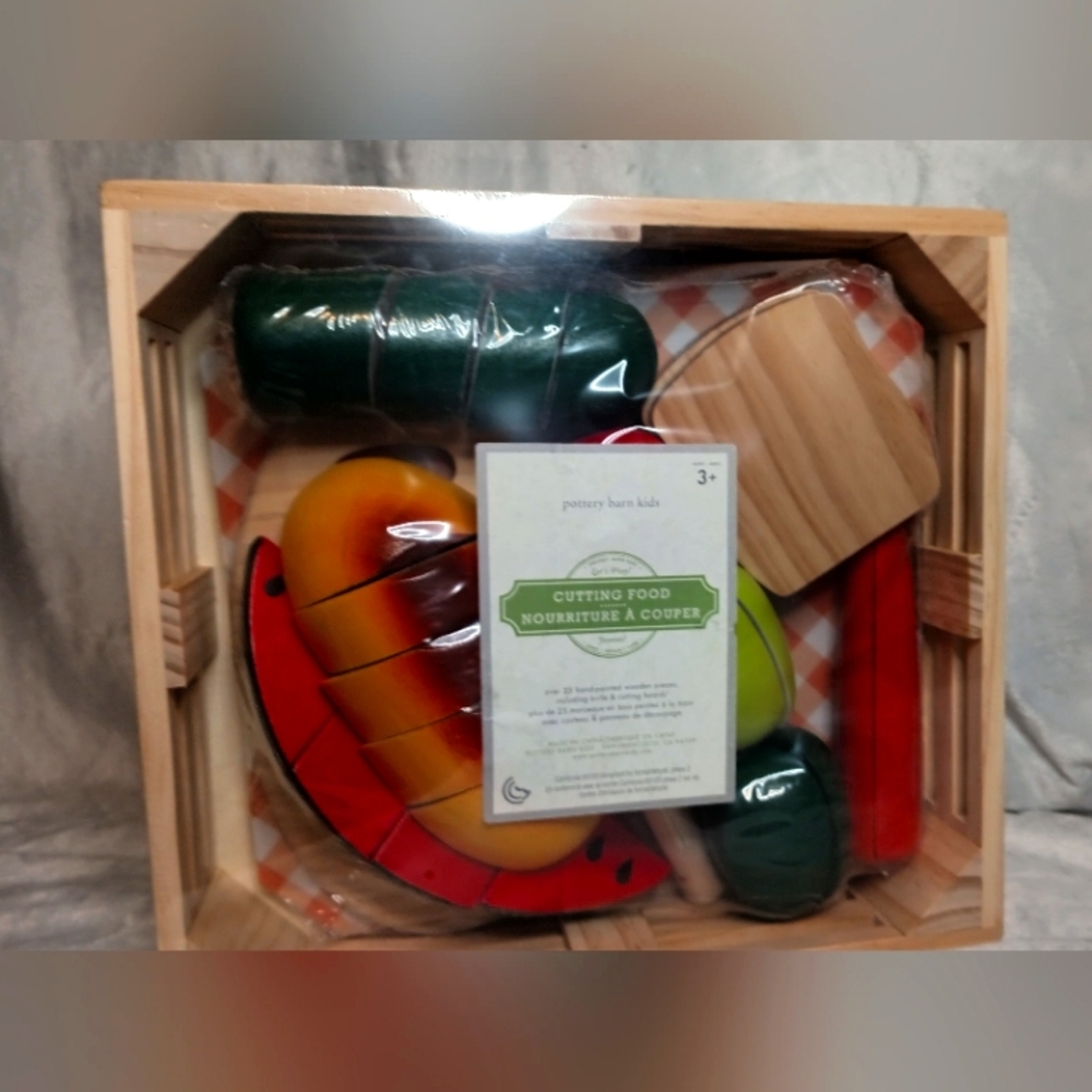 Wooden Food Set